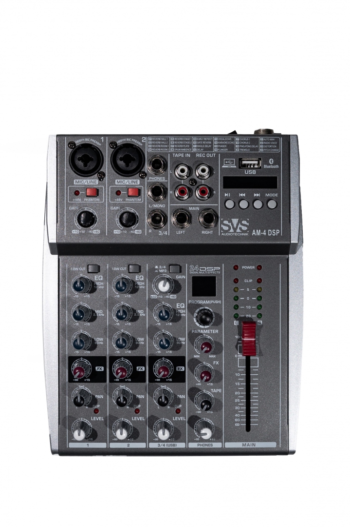 SVS Audiotechnik mixers AM-4 DSP Аналоговый микшерный пульт, 4-канала в Ноябрьске