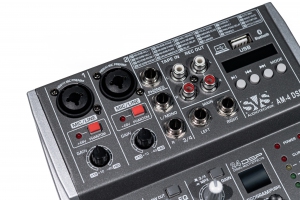 SVS Audiotechnik mixers AM-4 DSP Аналоговый микшерный пульт, 4-канала в Ноябрьске